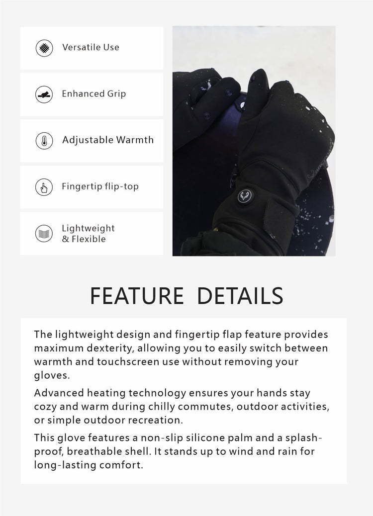 This picture shows in detail the advantages of this glove from Spider silk