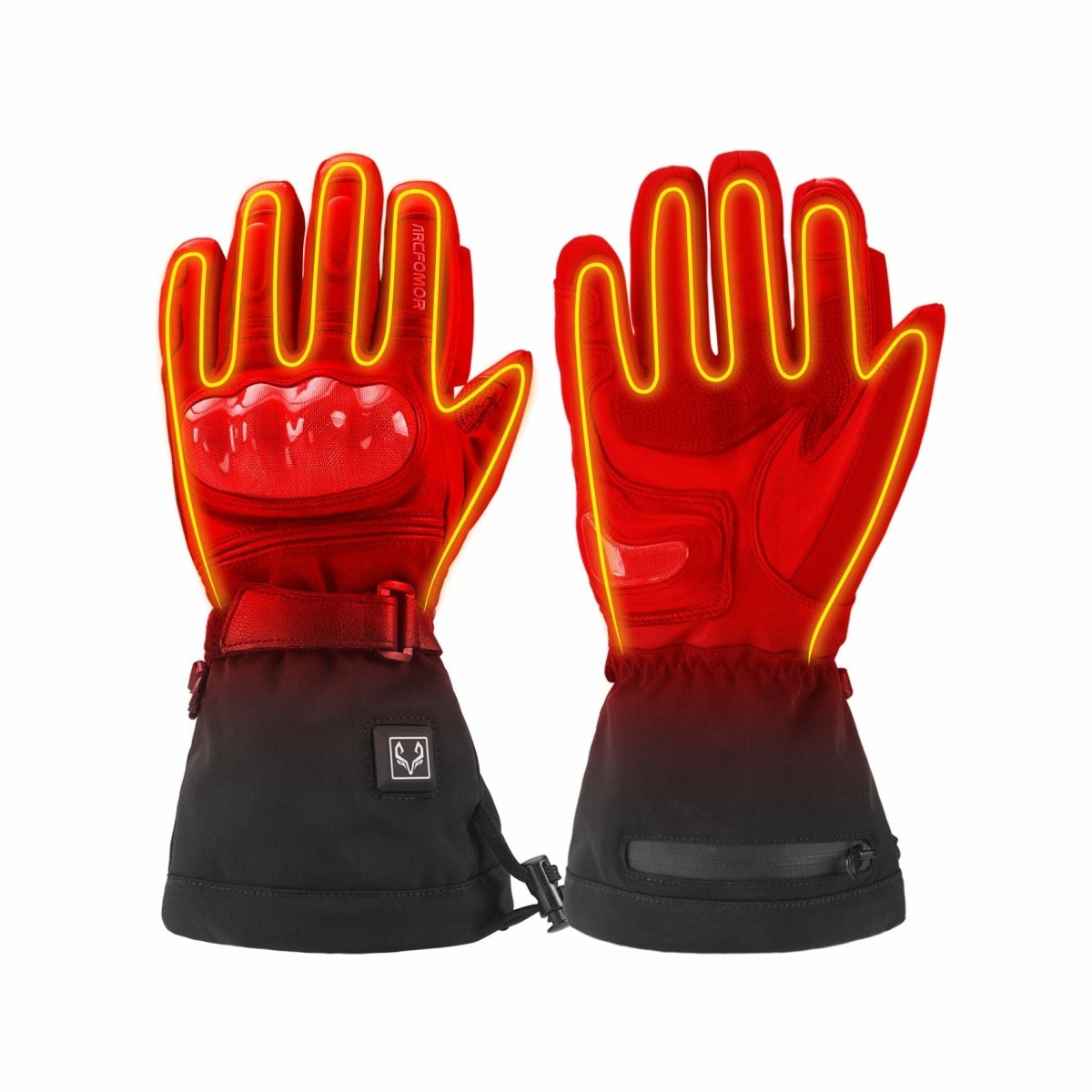 "Basalt"Heated Motorcycle Gloves - Arcfomor®