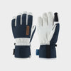 "Summit of Kunlun"Warm Gloves - White & Navy Blue