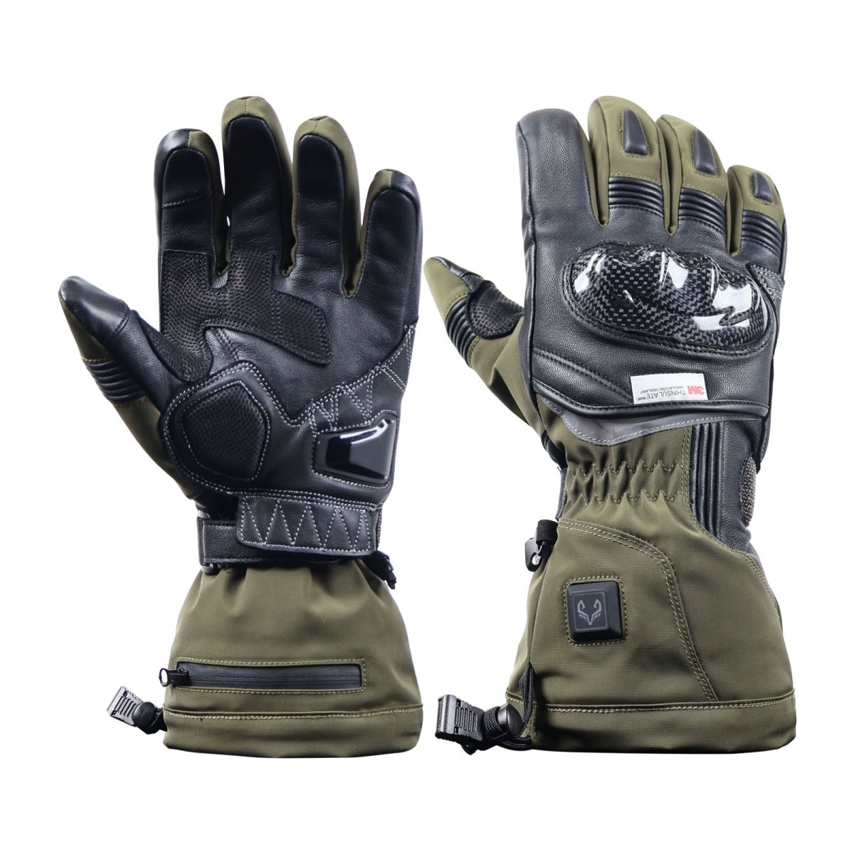 Vortex Premium Heated Motorcycle Riding Gloves | Arcfomor Brand - Arcfomor