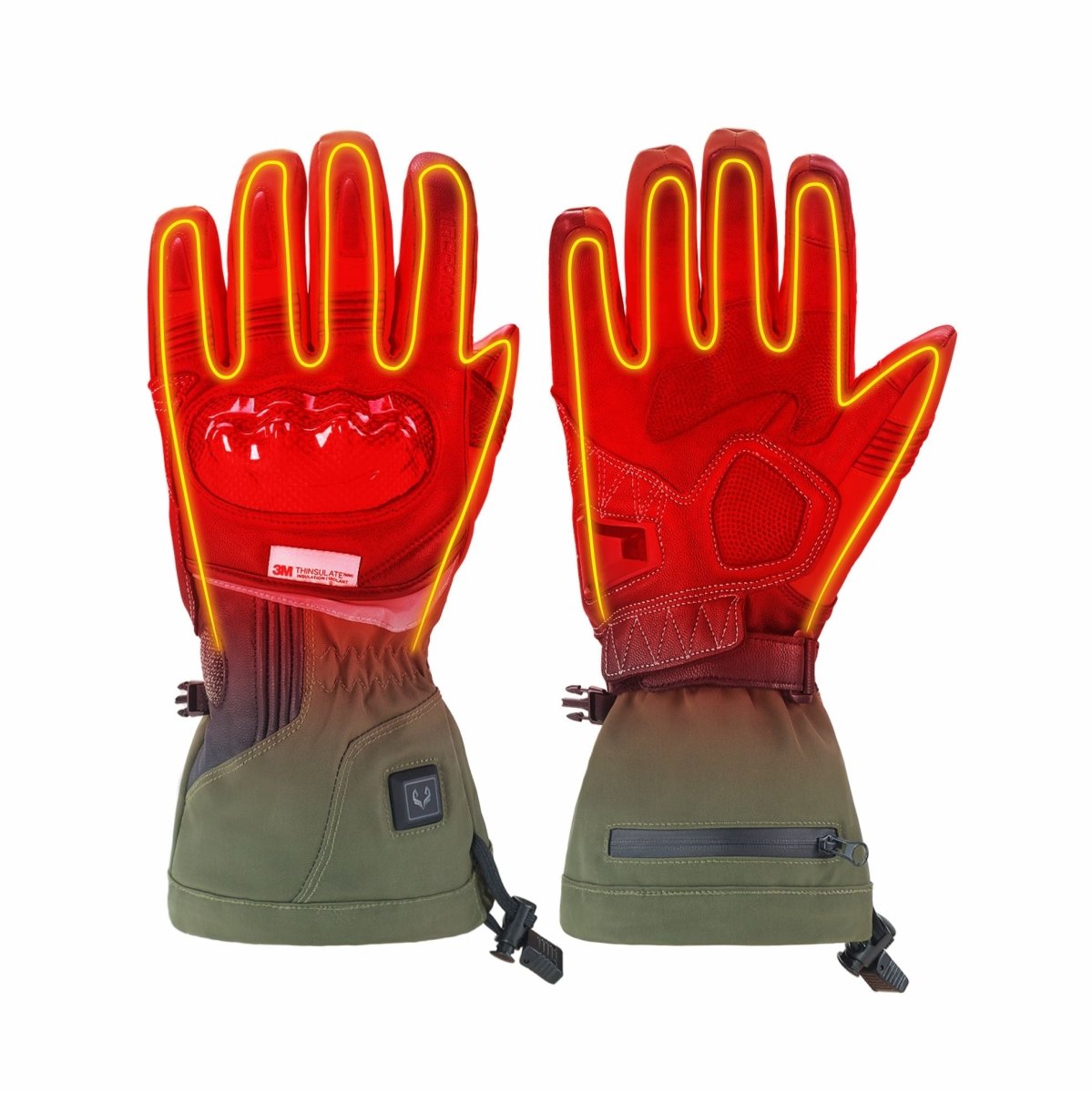 Battery Heated Gloves 3M shops Thinsulate