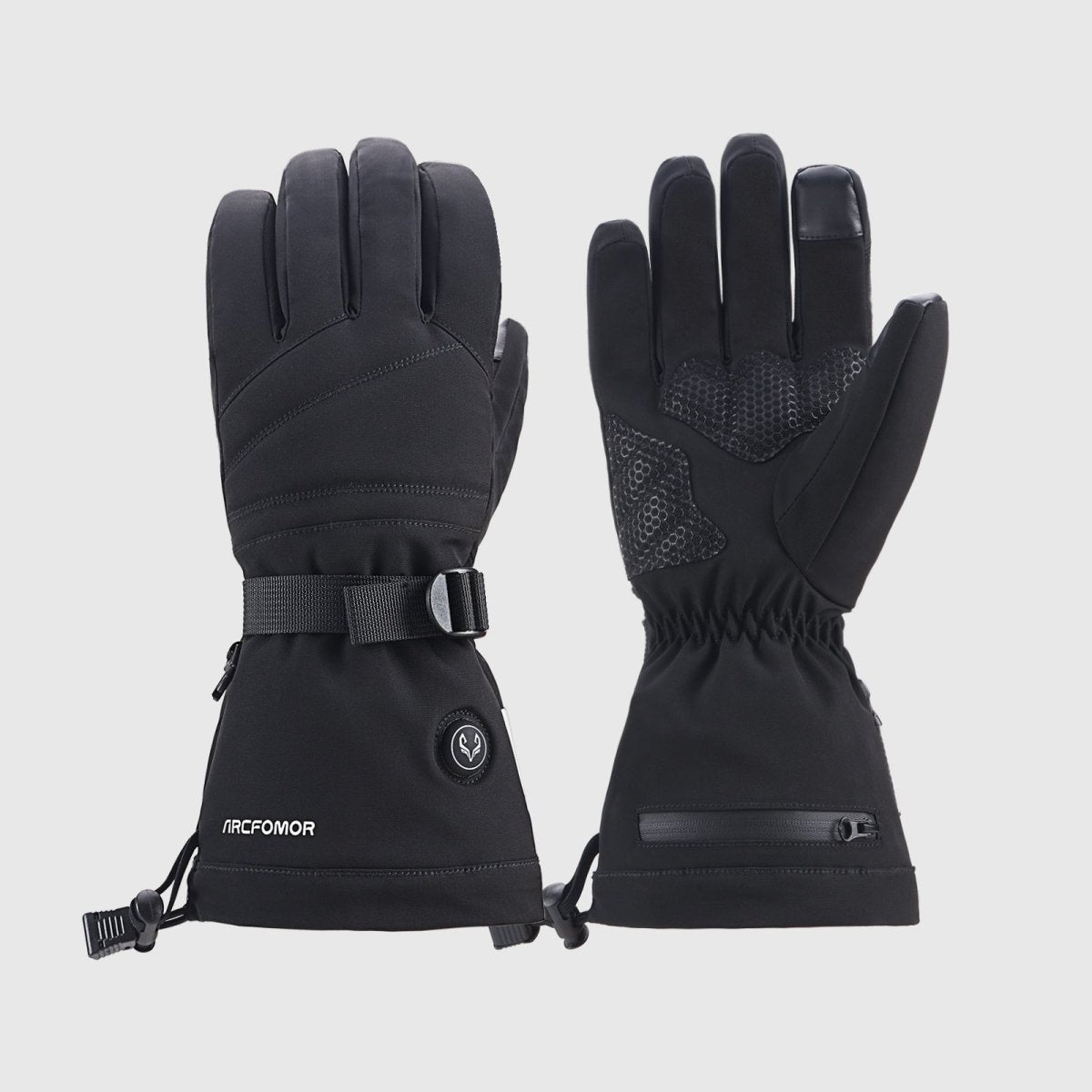 Heated snow gloves online